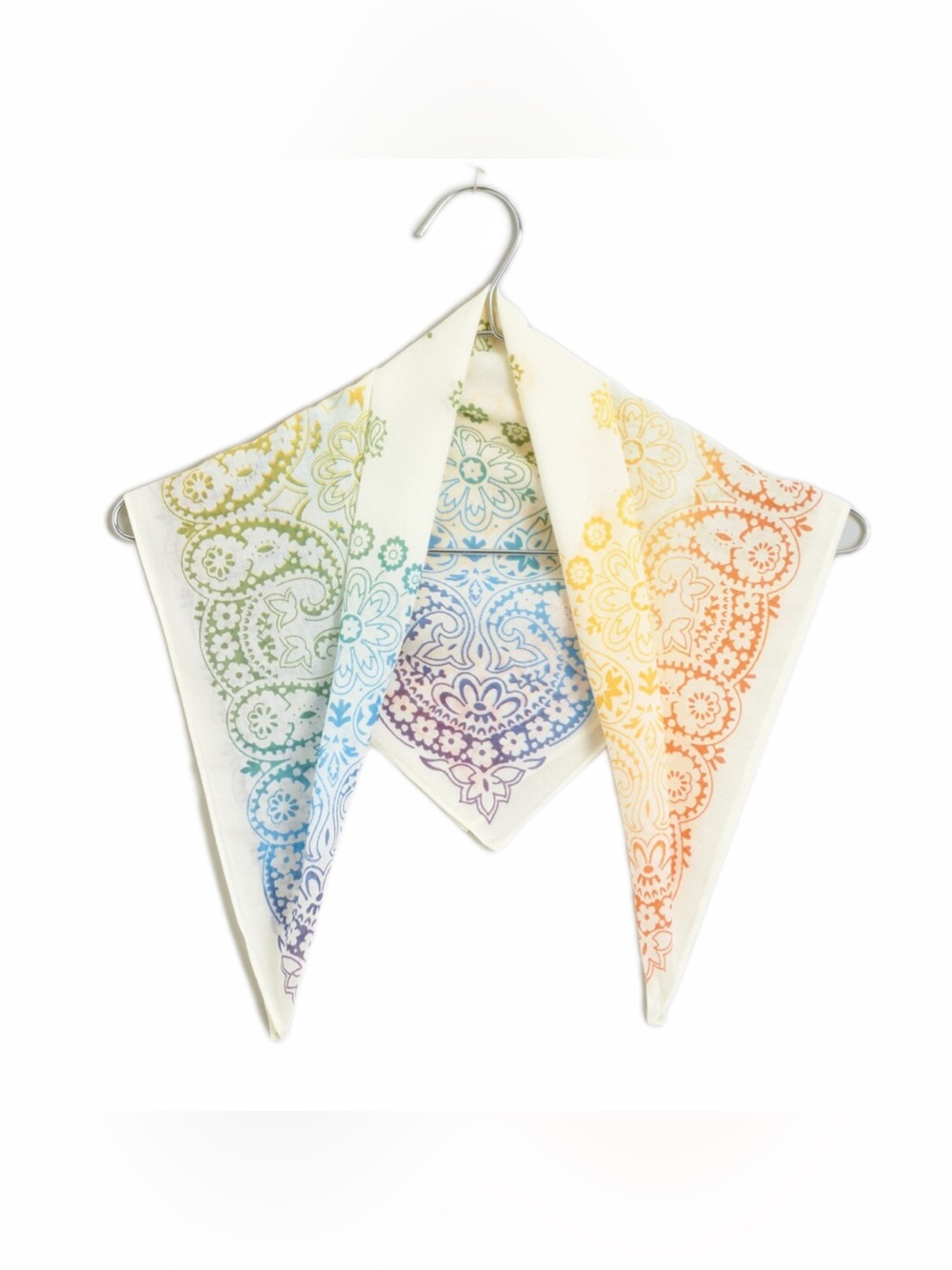 Madewell Women’s 100% Organic Cotton Bandana Square Scarf Handkerchief NWT